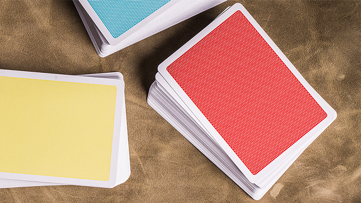Steel Playing Cards (Red) by Bocopo