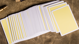 Steel Playing Cards (Yellow) by Bocopo