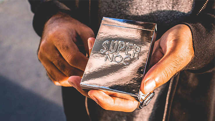 Limited Edition NOCs of Steel Playing Cards (Silver)