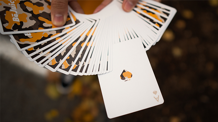 Sunset Camo Playing Cards by Riffle Shuffle