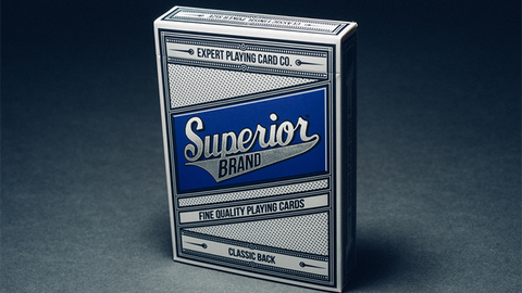 Superior Playing Cards (Blue) by Expert Playing Card Co