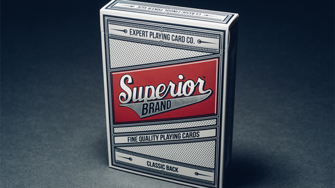 Superior Playing Cards (Red) by Expert Playing Card Co