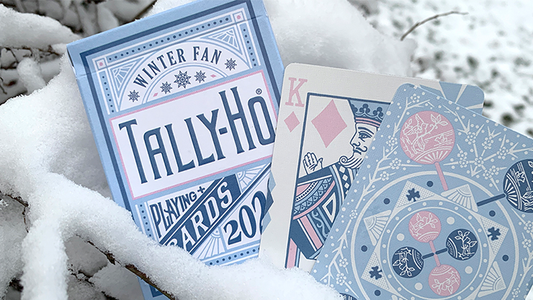 Tally-Ho Winter Fan Playing Cards