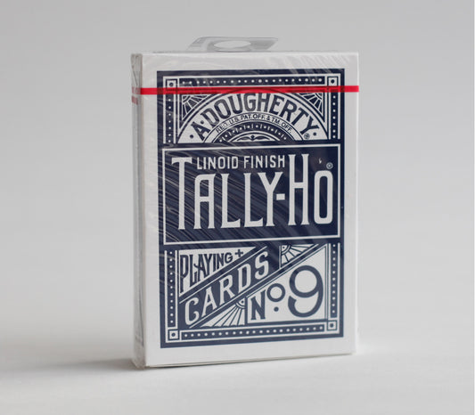 Tally-Ho Circle Back Playing Cards (Blue)