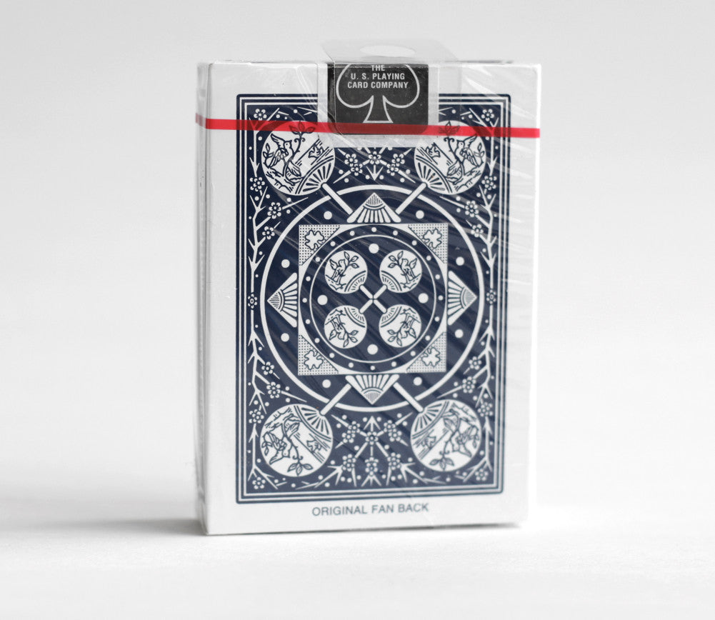 Tally-Ho Fan Back Playing Cards (Blue)