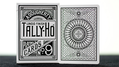 Tally-Ho Circle Back Playing Cards (White)