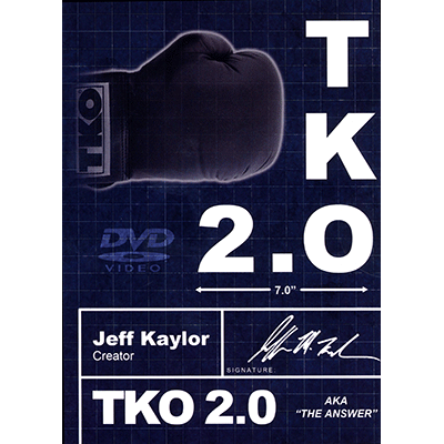 TKO 2.0: The Kaylor Option BLACK & WHITE (Book, DVD, and Gimmick)