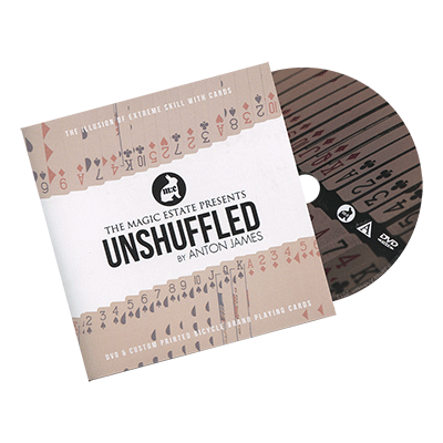 Unshuffled (DVD & Gimmicks) by Anton James Presented by The Magic Estate