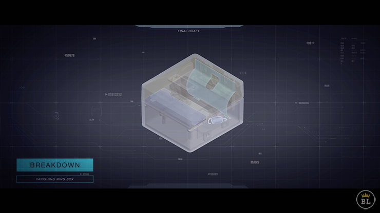 Vanishing Ring Black (Gimmick & Online Instructions) by SansMinds