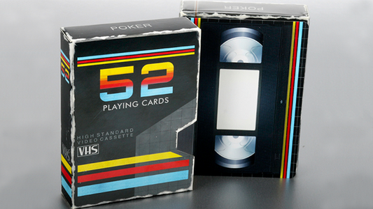 VHS Playing Cards by Collectable Playing Cards