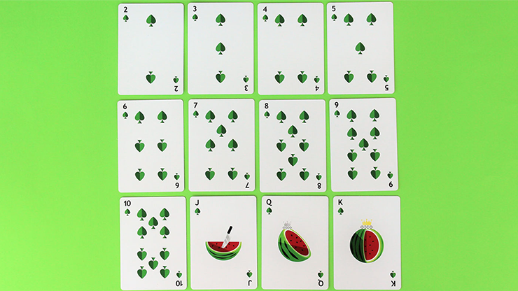 Watermelon Playing Cards Created by FLAMINKO Playing Cards