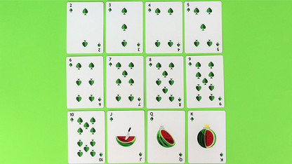 Watermelon Playing Cards Created by FLAMINKO Playing Cards