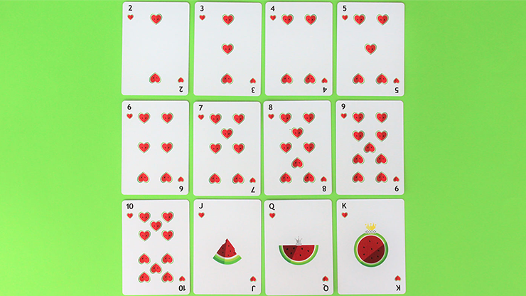 Watermelon Playing Cards Created by FLAMINKO Playing Cards