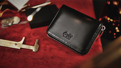 Zipper Playing Card Case (Leather) by TCC